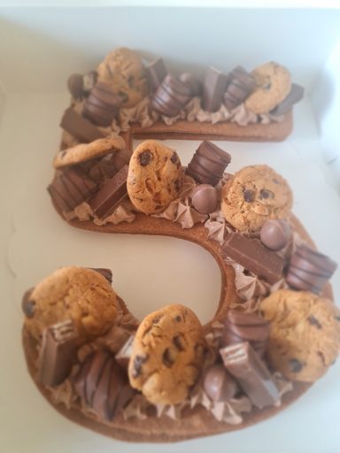 Number Cake Chocolat