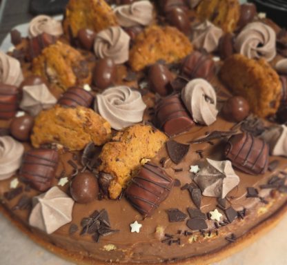 Tarte tout chocolat