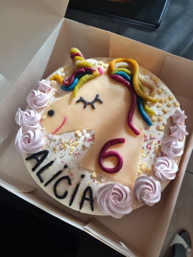 Gâteau licorne